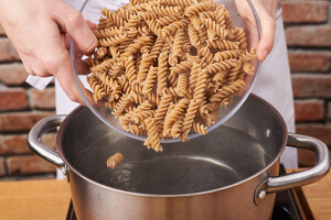 pasta koken